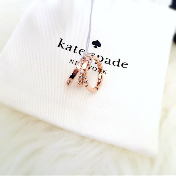 kate spade Jewelry - ♠️ Kate Spade Full Circle Rose Gold Midi 3 Rings